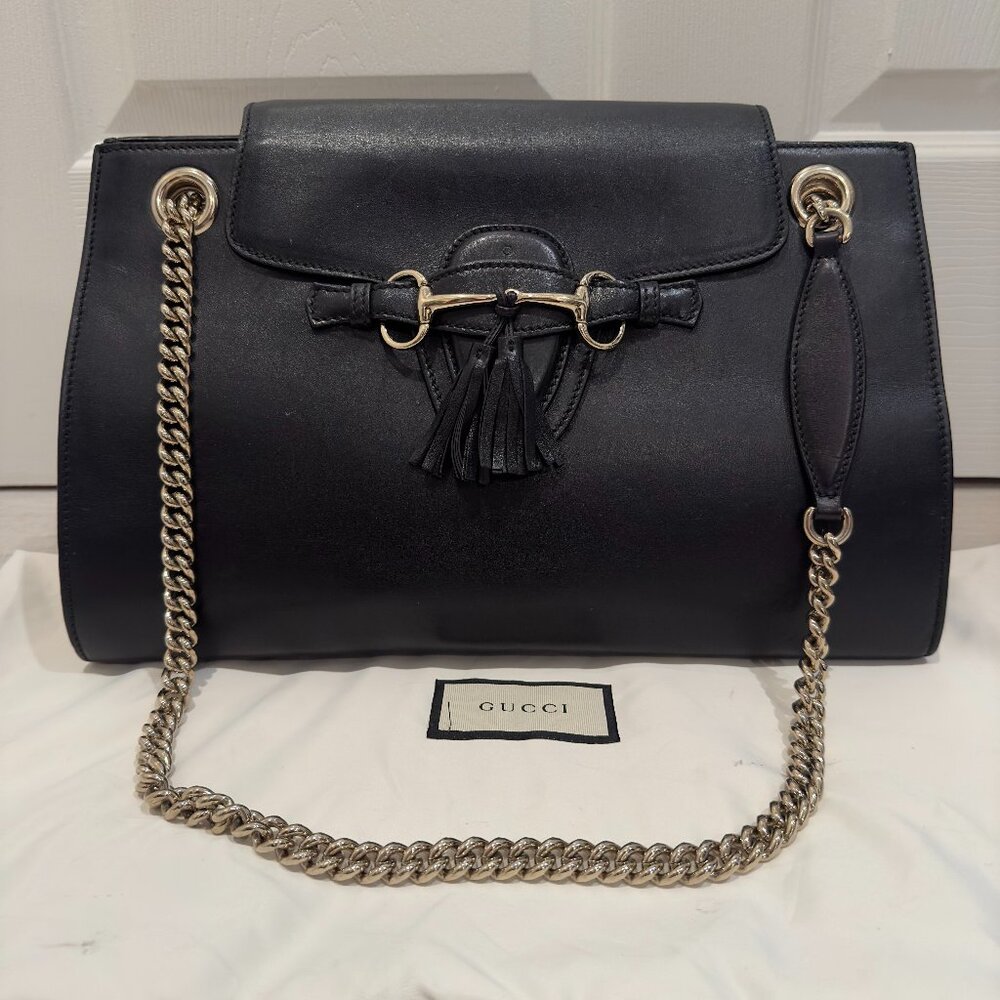 Gucci Emily Chain Flap Bag (Large)